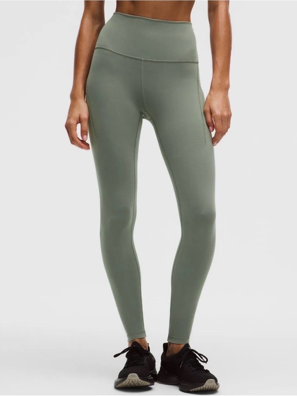Lululemon Wunder Train HR Tight Willow 25” Size 12 NWT